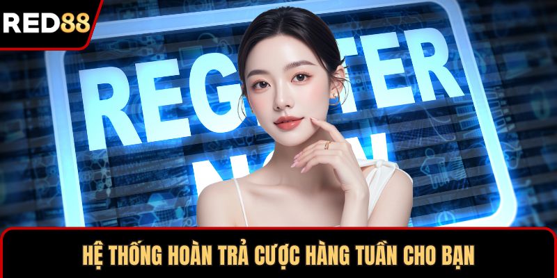 Hệ thống hoàn trả cược hàng tuần cho bạn