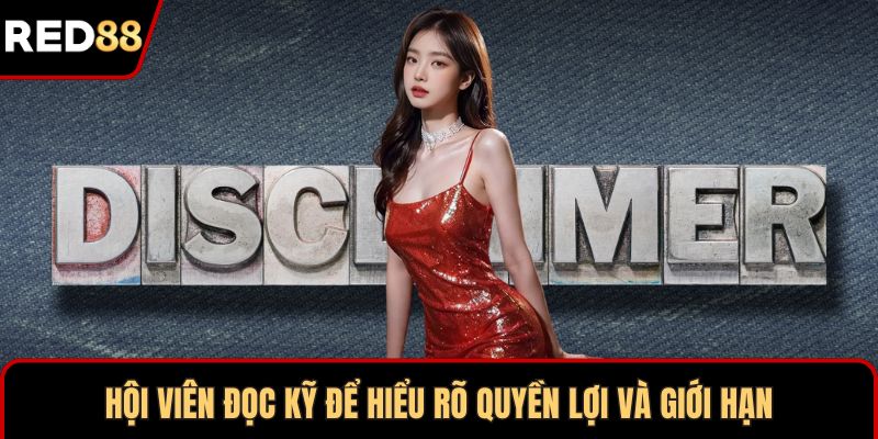 Hội viên đọc kỹ để hiểu rõ quyền lợi và giới hạn