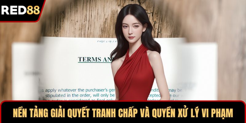 Nền tảng giải quyết tranh chấp và quyền xử lý vi phạm