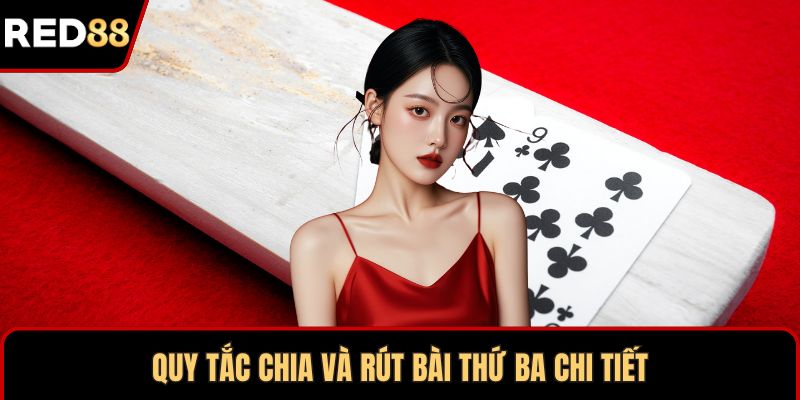 Quy tắc chia và rút bài thứ ba chi tiết