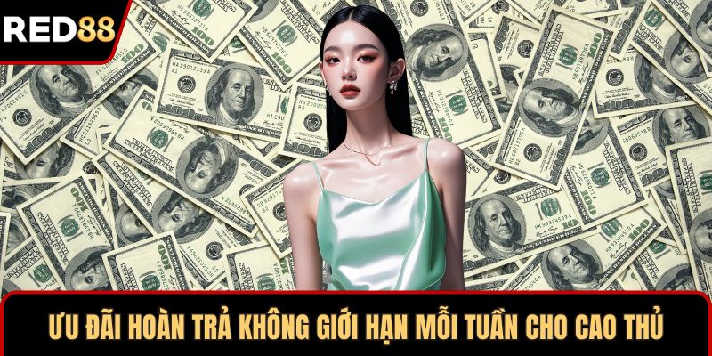 Ưu đãi hoàn trả không giới hạn mỗi tuần cho cao thủ